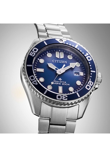 Cıtızen Bn0260-54l Promaster Eco-drive Dalgıç Saati Metalik Gri
