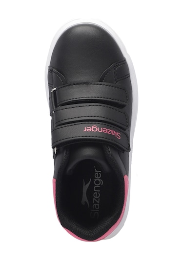 Slazenger LOVE I Çocuk Cırt Cırtlı Siyah / Fuşya Günlük Spor Ayakkabısı