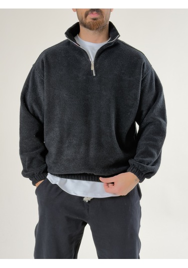 Cocopelli Erkek Siyah Sweatshirt Coc2711 Siyah
