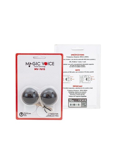 MagicVoice MV-7615 Mini Oto Tweeter