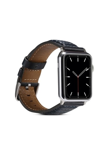 Tongxida Yağ Balmumu Hakiki Deri Saat Takı Bandı İos Uyumlu 9-8-7 41mm / Se 3-se 2-6-se-5-4 40mm / 3-2-1 38mm