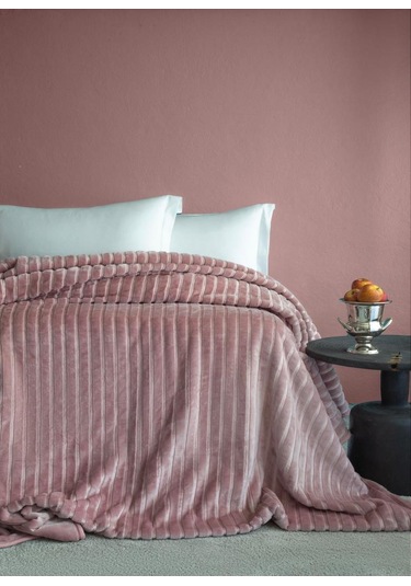 Apricitas Home Battaniye Gentle Blush 200/220 Çift Kişilik Pembe