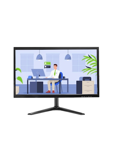 Ramtech WorkForce OF310-150 i3-10100F 16 GB 512 GB SSD R5230 19.5" Free Dos Masaüstü Bilgisayar