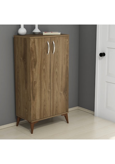 2 Kapaklı 4 Bölmeli Ayakkabılık - Full Hud Diğer