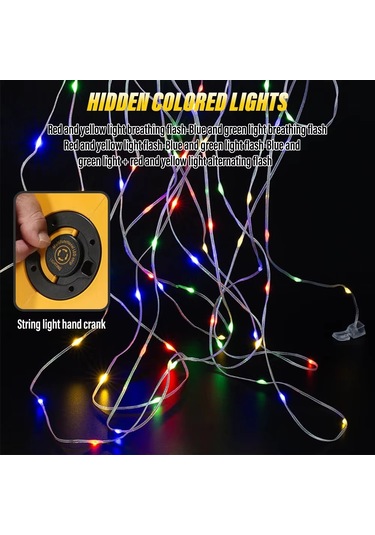 Sones E-smarter 8w5205-2 Küçük Taşıma Işığı Rgb Renkli Lambalar Açık Hava Bisiklet Projektörü Siyah