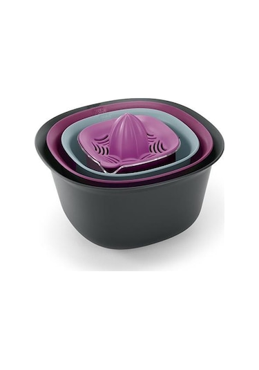 Ultraform Intro K.Gri 5 Parça Karıştırma Kabı Seti