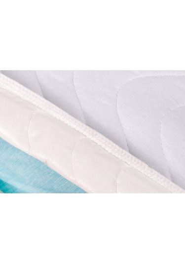 Kapitone Fermuarlı Su Geçirmez Sıvı Geçirmez Yastık Alezi Yastık Koruyucu Beyaz