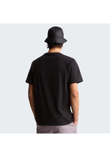 The North Face M Evolution Simple Dome Regular Short Sl Erkek T-shirt-32591 Siyah