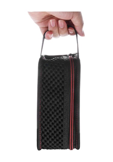 Skycity Anker Soundcore 1/2 İçin Dayanıklı Taşınabilir Hoparlör Çantası - Çift Ağızlı, Konforlu Taşıma, Kesici Nesnelere Dayanıklı Siyah