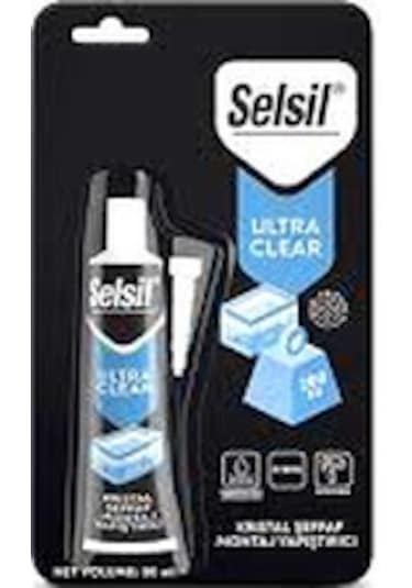 Selsil Şeffaf Montaj Yapıştırıc Ultra Clear 50ml 5332