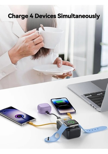 Newdery 10000 Mah Pil Paketi Taşınabilir Şarj Cihazı İos Uyumlu Watch/iphone Yellow 10000mah Sarı