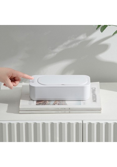 Symbee Evde Kullanım İçin Pratik Ultrasonik Temizleyici - Gözlük, Takı Ve Fırçalar İçin 47000hz Derin Temizleme