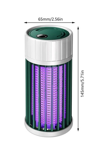 Jialan Elektrik Çarpması Sivrisinek Katili Lamba Usb Şarj Uv