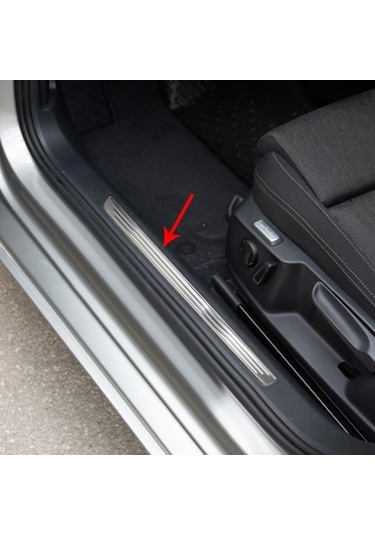 Vw Passat B8.5 Krom İç Kapı Eşiği 4 Parça 2019 ve Üzeri