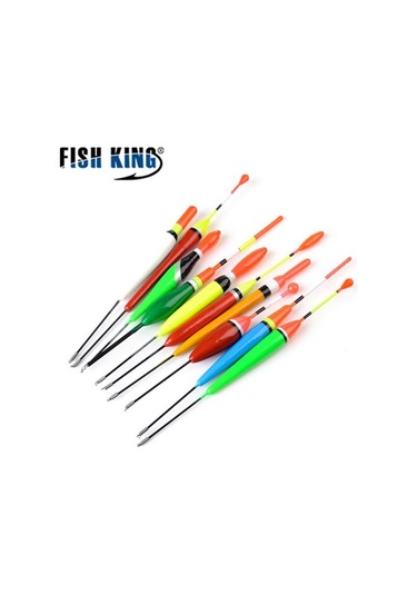 Balıkçılık Şamandıra 10 Adet/paket Çok Renkli Şamandıra Pesca Barguzinsky Köknar Şamandıra 3g-5g Sazan Balıkçılık Aksesuarları 5g