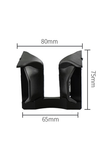 Merkezi Kol Dayama Su Bardağı Tutucu İçecek Tutucu Siyah