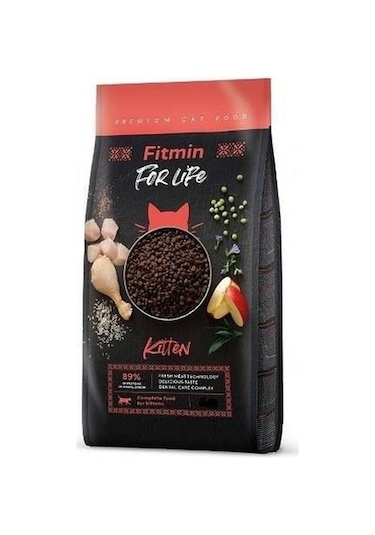 Fitmin Forlife Kitten Tavuklu Yavru Kedi Maması 1800 G