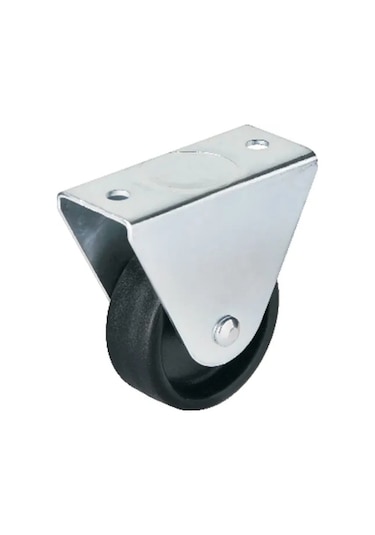 Hts 104 - 50 Mm Sabit Siyah Teker 4 Adet Renkli