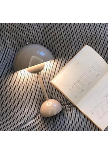 Willowhaven Şarj Edilebilir Led Masa Lambası, Sarı Mantar Çiçek, Masa, Gece Yatak Odası, Yemek, Dokunmatik, Modern Dekorasyon, 30x18cm Sarı