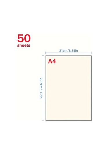 Willowhaven 20 Adet A4 Eskiz Kağıdı - Kareli Kaliteli Çizim Kağıdı