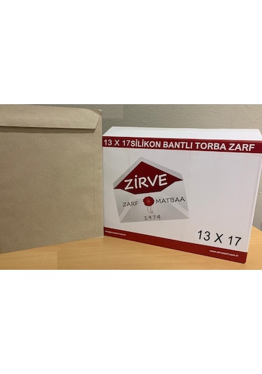 Torba Zarf 13x17 90 Gam I.Kraft Silikonlu 500 Adet