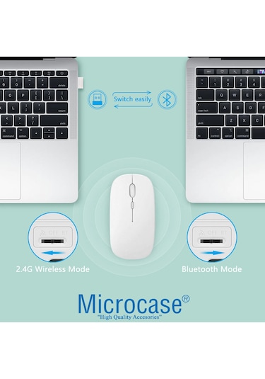 Microcase AL2675 Kablosuz Bluetooth Çift Modlu Mouse