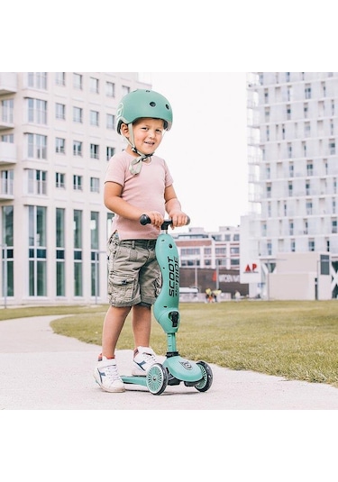 Scoot And Ride Helmet Bebek Kaskı Xxs-S Yeşil 181206-96361