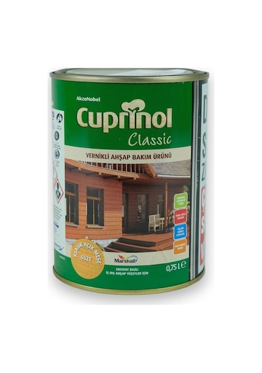 Cuprinol Vernikli Ahşap Bakım Ürünü Klasik Açık Meşe 0,75 L