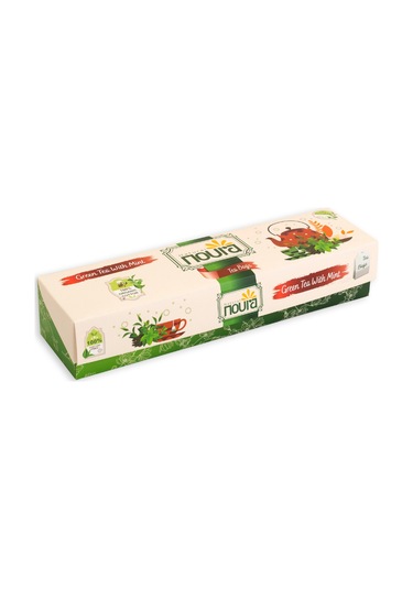Noura Natural Bardak Poşet Naneli Yeşil Çay 25'li