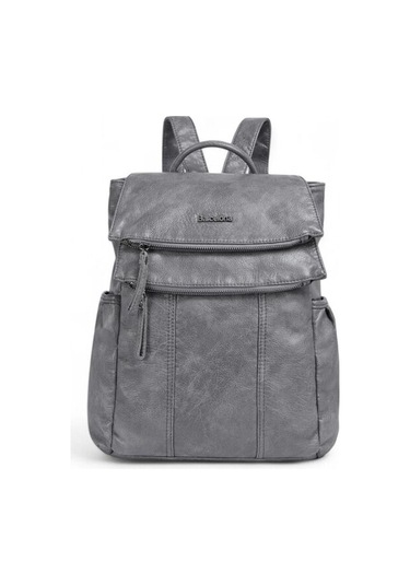 21kbarcelona Koyu Gri Kadın Sırt Çantası Brc-1608-1 Gri