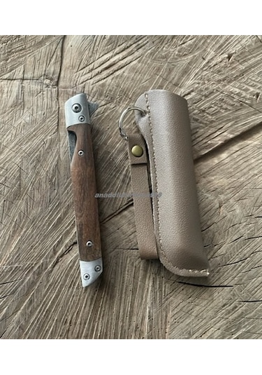 Alaska Carbon Cep Çakısı Kamp Çakısı Avcı Kampçı Bıçagı Cep Bıçak 22cm Gri