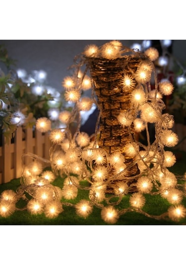 Noel Yılbaşı Ağacı Işığı Led Işık Kirpi Top Led Işık Kirpi Gün Işığı Led Işık 220v İp Led Işık Gün Işığı