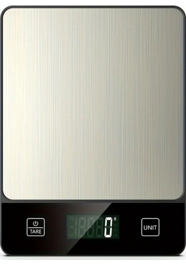 Fastbuy Wangxi Siyah Gıda Terazisi 10kg 22lb Hassas 1g Mutfak Terazisi Paslanmaz Çelik Tara Fonksiyonu 2xaaa Pil Siyah