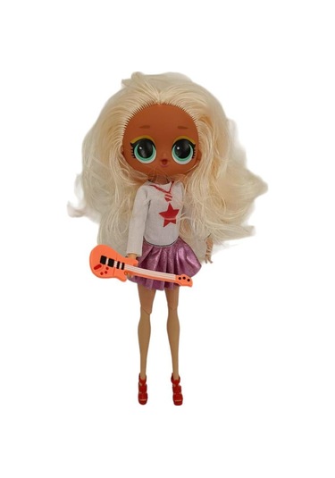 Lol 2'li Liya Bebek Saçlı Bebek 8287,aksesuarlı Oyuncak Model Figür