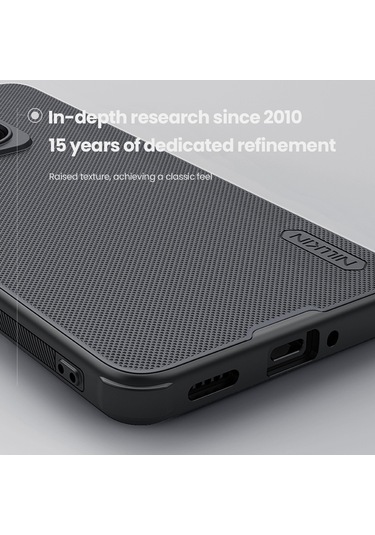 Xiaomi 14t Nıllkın Buzlu Kalkan Pro Pc Tpu Telefon Kılıfı İçin Siyah