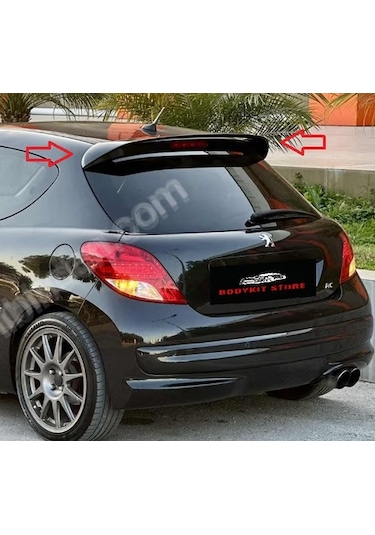 Peugeot 207 Rc Spoiler Spoyler - Boyasız - Bodykit Store