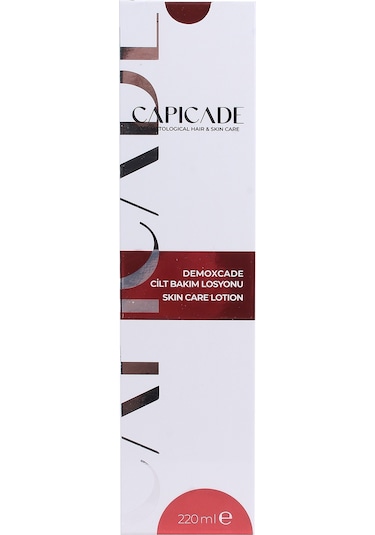 Capicade Demoxcade Cilt Bakım Losyonu 220 ML
