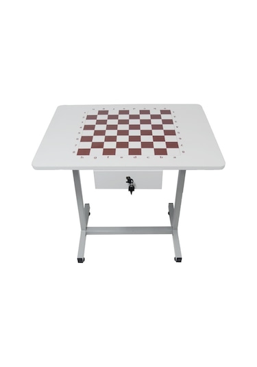Satranç Masası 60x80 Cm Komple Metal Ayaklı-pan606