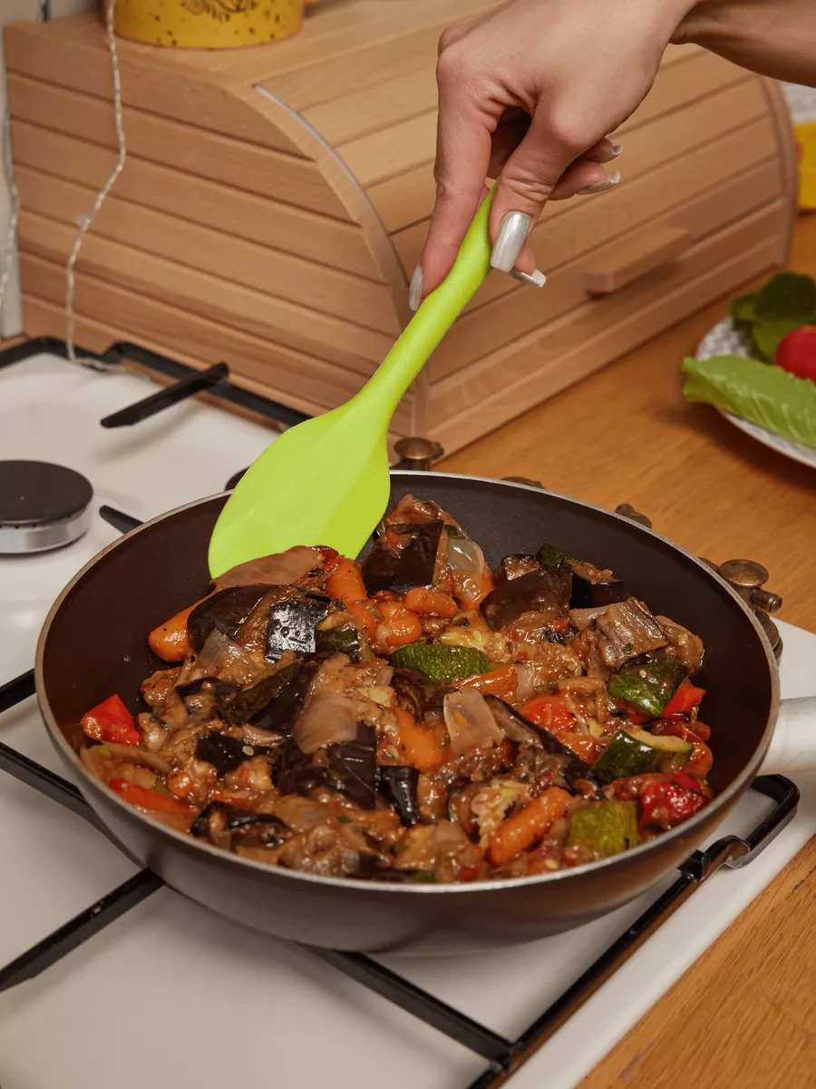 Etes Silikon Mutfak Spatulası Seti 253223265 Yeşil