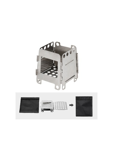 Padalink Hwl-02atı Kamp Ve Doğa Yürüyüşü İçin Pratik Taşınabilir Titanyum Ocak Çok Renkli