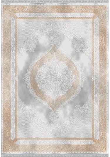 Ipek Halı Blossom 13416 Gri 160x235 Saçaklı