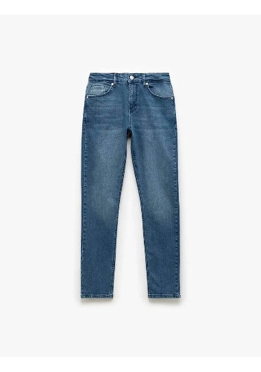 Koton İndigo Erkek Jean Pantolon 6wam40096nd İndigo