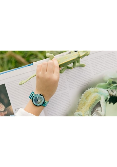 Flik Flak Fpnp161 Çocuk Kol Saati Yeşil