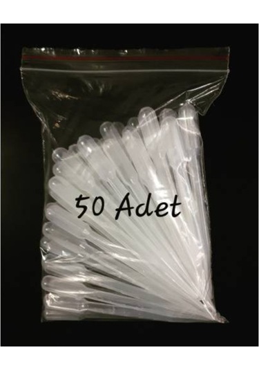 Plastik Pastör Pipet 3 Ml (50'Li)