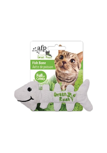 Cosmotex 847922024192 Afp Green Rush - Peluş Balık Kılçığı Oyuncak