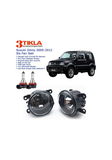 Suzuki Jimny 2005-2012 Sis Farı Set Oem: 8200074008