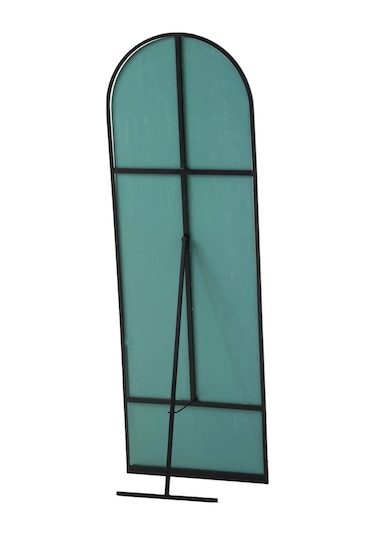 Dekoratif Boy Aynası 160cmx80cm Beyaz Çerçeve Beyaz