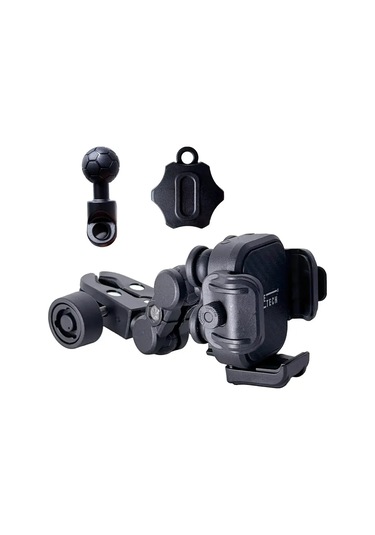 Caretech Telefon Tutucu Ct-m19 Titreşim Modüllü Gidon Ve Ayna Ba Diğer