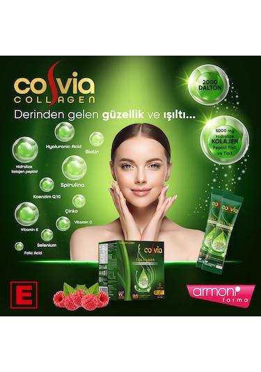Cosvia Collagen Hidrolize Peptid 4 Pk. 120 Saşe 4 Aylık