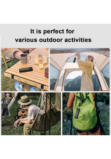 Padalink Dış Mekan Kamp Makyası - Taşınabilir Li-poly Pil Isıtmalı Elektronik Sivrisinek Kovucu - İki Yönlü Isıtma, 2 Seviye Güç Ayarı, Acil Şarj Cihazı Ve El Feneri Fonksiyonu - Asker Yeşili 5000mah Dahili Pil Haki